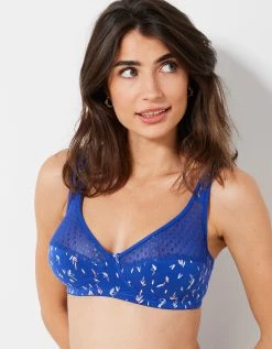 Confidence Lingerie Soutien-gorge Forme Emboîtante Imprimé "feuilles" Tropea Sans Armatures - Lot De 2