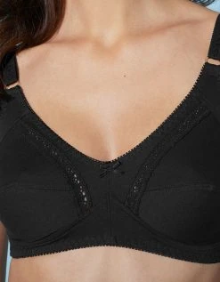Blancheporte Soutien-gorge Coton Emboîtant Sans Armatures - Lot De 2 -Blancheport en ligne 701187 C20 zoom detailRFP