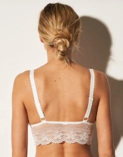 Blancheporte Soutien-gorge Dentelle Ouverture Devant- Sans Armatures -Blancheport en ligne 701290 C16 zoomx vue4