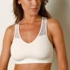 Blancheporte Brassière Coton Et Dos Dentelle – Sans Armatures