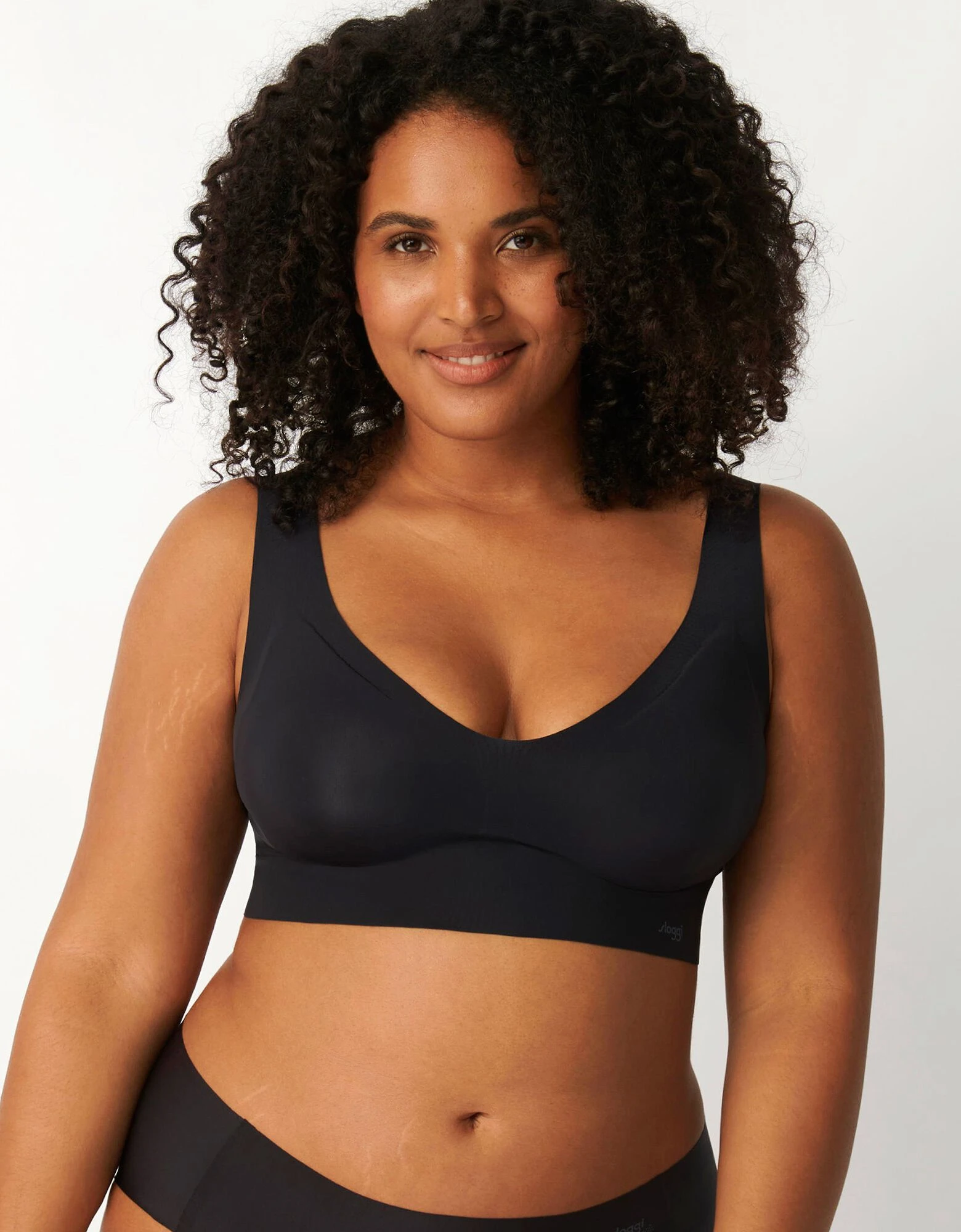 Brassière Zero Feel noir - sans armatures Sloggi Brassière Zero Feel Noir - Sans Armatures -Blancheport en ligne