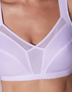 Blancheporte Soutien-gorge Minimiseur Blanc - Sans Armatures -Blancheport en ligne 701556 C01 zoomx vue7