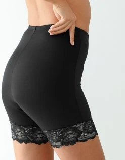 Blancheporte Panty Microfibre Et Dentelle - Sculptant -Blancheport en ligne 701602 C01 zoomx vue4