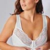 Blancheporte Soutien-gorge Minimiseur Dentelle Ouverture Devant - Sans Armatures