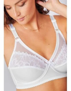 Blancheporte Soutien-gorge Dentelle Forme Croisée - Sans Armatures 2 Blancheporte Soutien-gorge Dentelle Forme Croisée - Sans Armatures -Blancheport en ligne 701663 C01 zoomx vue3