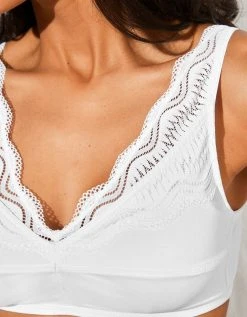 Blancheporte Soutien-gorge Post-opératoire Coton Stretch Forme Foulard - Sans Armatures. -Blancheport en ligne 701687 C00 zoomx vue5