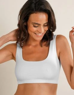 Blancheporte Brassière Confort Coton Stretch Doublé Sans Armatures - Lot De 2