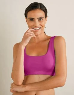 Blancheporte Brassière Confort Coton Stretch Doublé Sans Armatures - Lot De 2