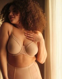 SANS COMPLEXE Soutien-gorge Minimiseur Microfibre "Perfect Shape" - Avec Armatures