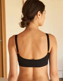 Blancheporte Brassière Sans Armatures Coton Stretch Et Tulle 4 Blancheporte Brassière Sans Armatures Coton Stretch Et Tulle -Blancheport en ligne 701872 C02 zoomx vue5