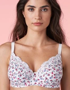 Bestform Soutien-gorge Emboîtant Emily Coton Stretch Imprimé Fleuri - Avec Armatures 2 Bestform Soutien-gorge Emboîtant Emily Coton Stretch Imprimé Fleuri - Avec Armatures -Blancheport en ligne 701911 C01 zoomx vue3