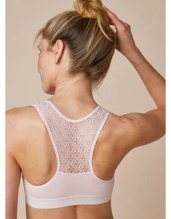 Blancheporte Soutien-gorge Brassière Coton Dos Dentelle - Lot De 2 -Blancheport en ligne 701920 C02 zoomx vue6