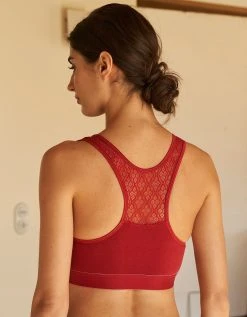 Blancheporte Soutien-gorge Brassière Coton Dos Dentelle - Lot De 2 3 Blancheporte Soutien-gorge Brassière Coton Dos Dentelle - Lot De 2 -Blancheport en ligne 701920 C03 zoomx vue5