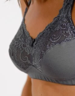 Blancheporte Soutien-gorge Coton Dentelle Sans Armatures - Lot De 2 -Blancheport en ligne 701934 C00 zoomx vue6