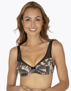 Soutien-gorge Imprimé à Armature Tulle Design WELL®