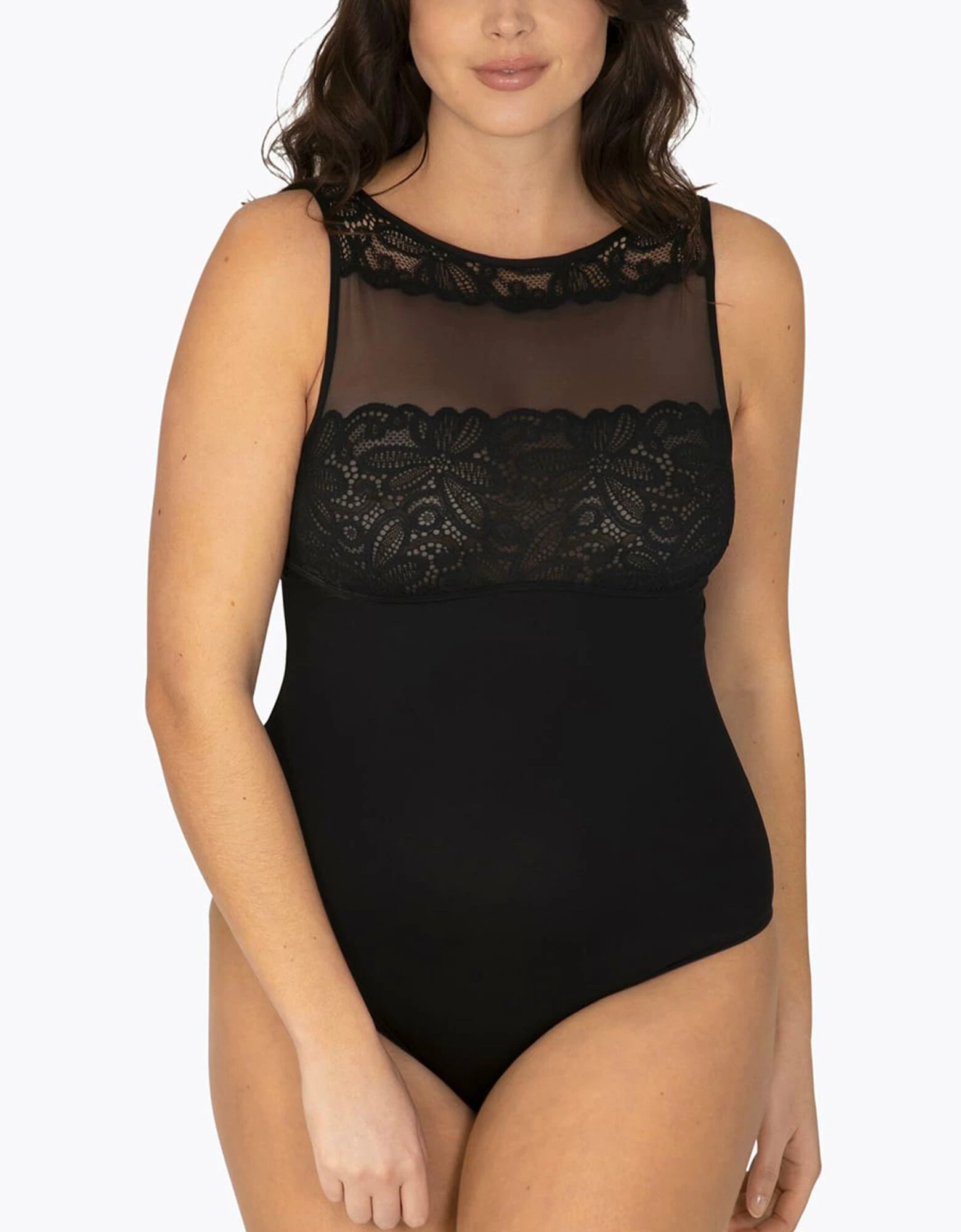 Body tulle et dentelle Envoûtante Well Body Tulle Et Dentelle Envoûtante -Blancheport en ligne