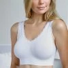 Blancheporte Brassière Invisible Microfibre Stretch Sans Coutures - Lot De 3