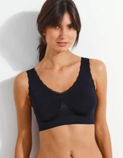 Blancheporte Brassière Invisible Microfibre Stretch Sans Coutures - Lot De 3 -Blancheport en ligne 701972 C01 zoomx vue6