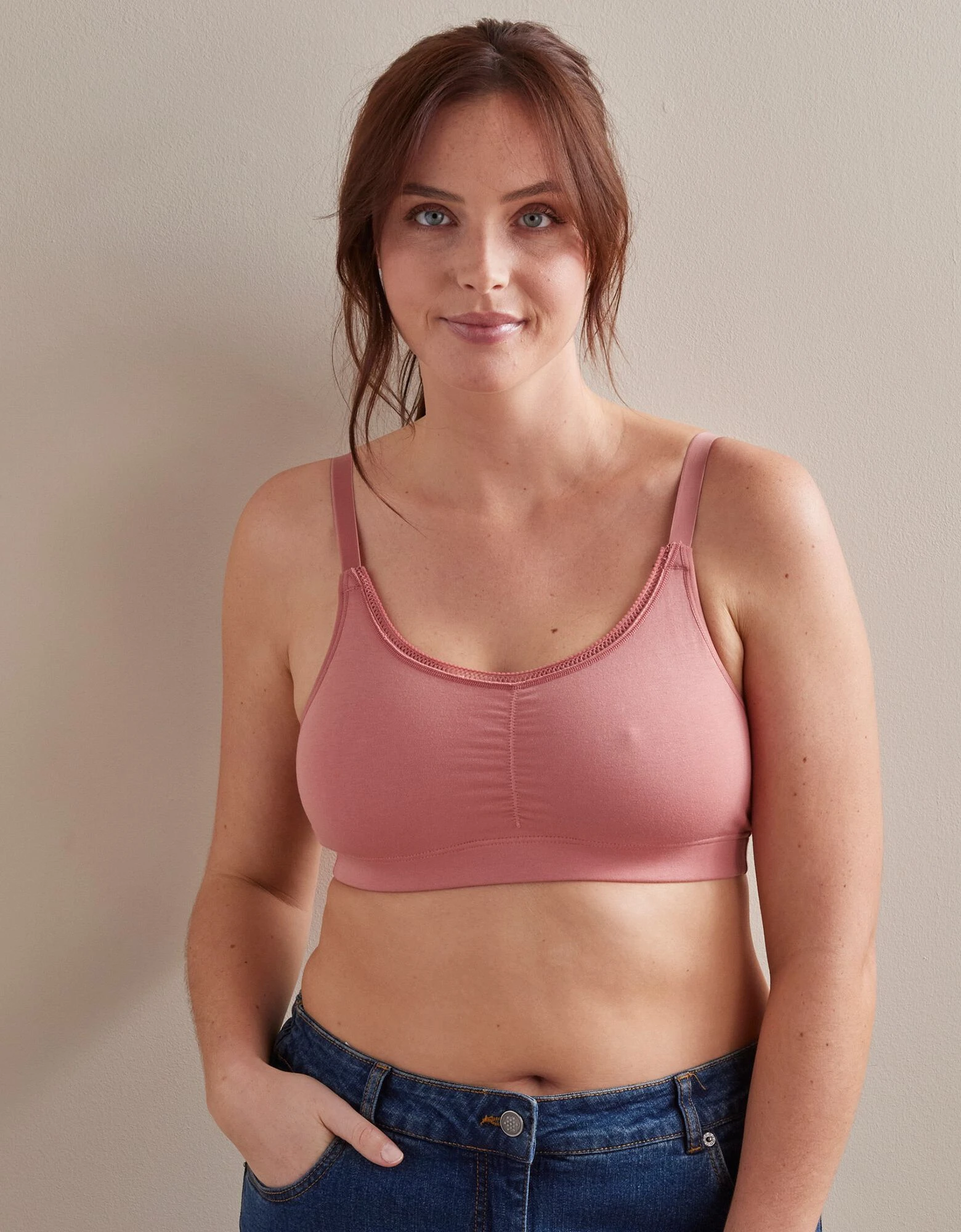 Brassière coques amovibles, sans armatures Blancheporte Brassière Coques Amovibles, Sans Armatures -Blancheport en ligne