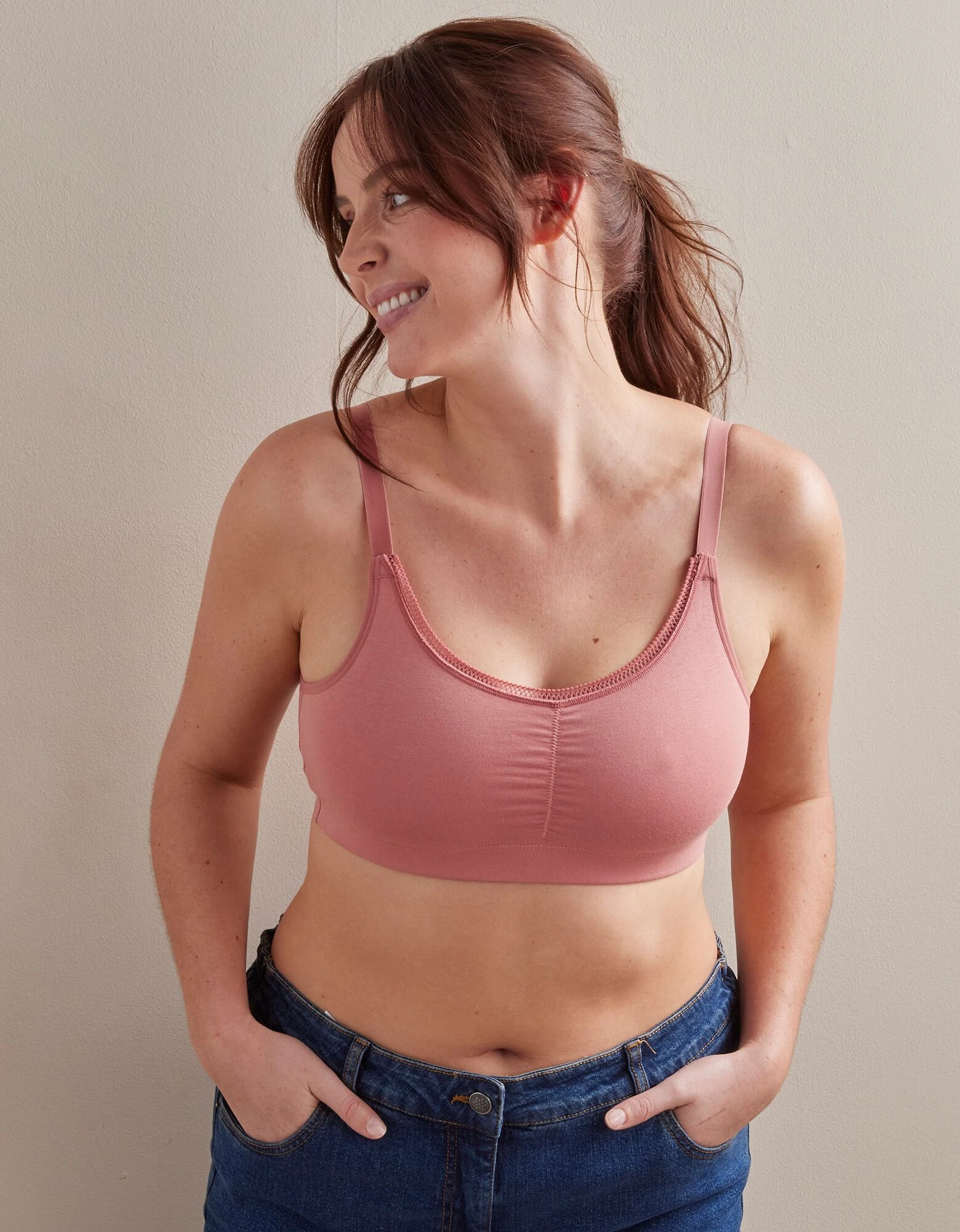 Brassière coques amovibles, sans armatures Blancheporte Brassière Coques Amovibles, Sans Armatures -Blancheport en ligne