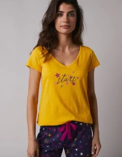 Blancheporte Tee-shirt De Pyjama Manches Courtes Imprimé Estrella