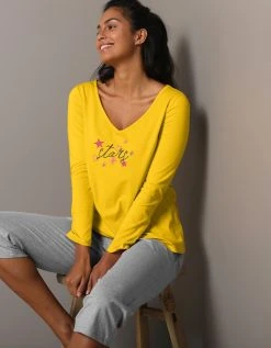 Blancheporte Tee-shirt De Pyjama Manches Longues Imprimé Estrella