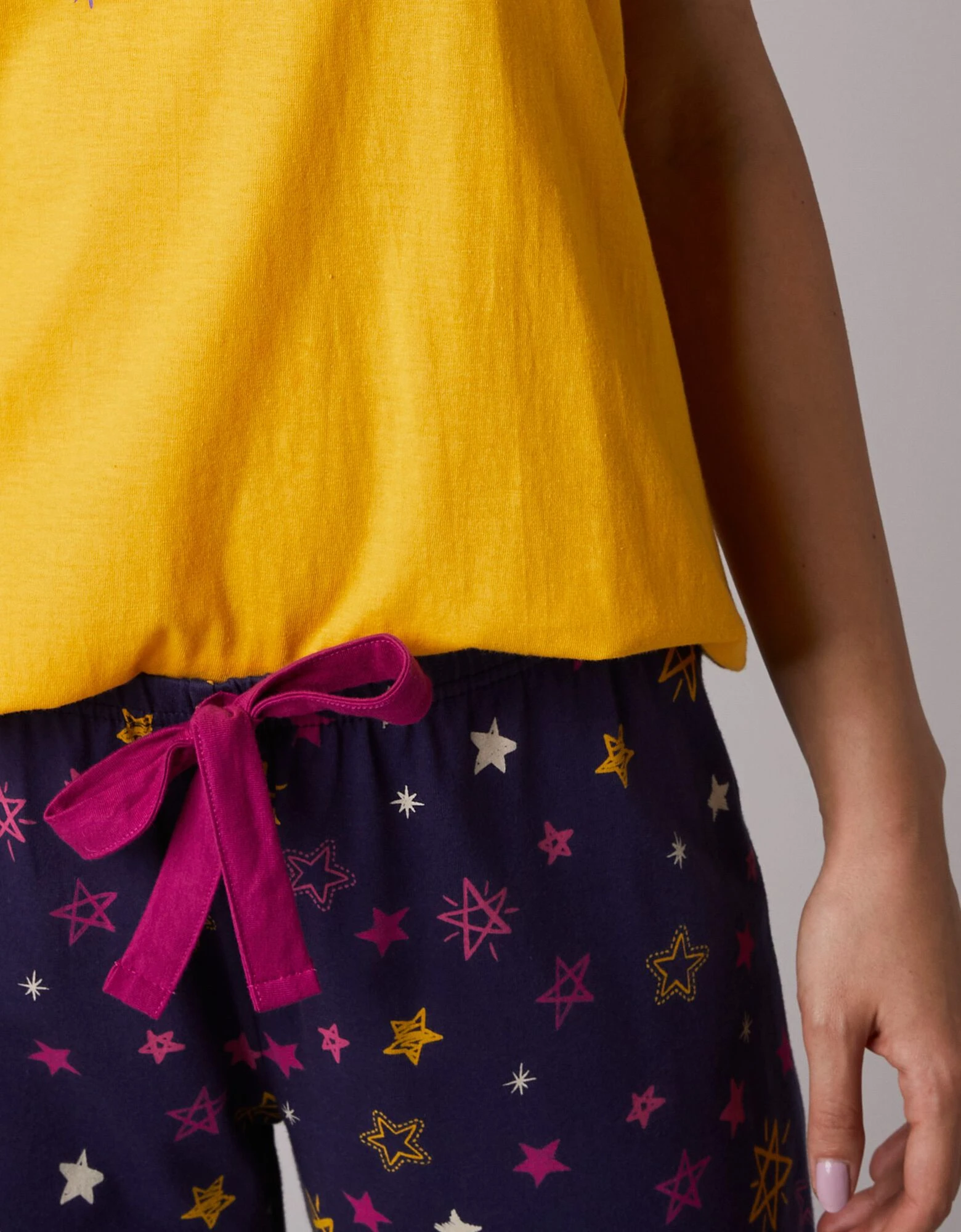 Pantacourt de pyjama imprimé étoiles Estrella - coton Blancheporte Pantacourt De Pyjama Imprimé étoiles Estrella - Coton -Blancheport en ligne