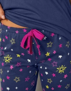 Blancheporte Pantalon De Pyjama Imprimé étoiles Estrella - Coton 4 Blancheporte Pantalon De Pyjama Imprimé étoiles Estrella - Coton -Blancheport en ligne 703028 C01 zoom detailRFP