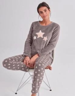 Blancheporte Pyjama Pantalon Polaire, Toucher Peluche