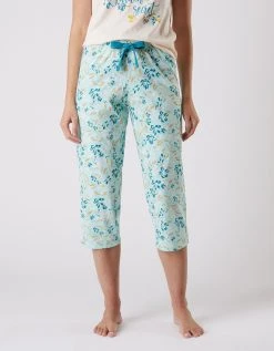 Blancheporte Pantalon Court Pyjama Imprimé Floral