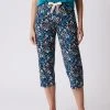 Blancheporte Pantalon Court Pyjama Imprimé Floral