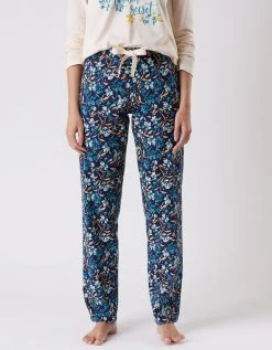 Blancheporte Pantalon Pyjama Coton Imprimé Floral 5 Blancheporte Pantalon Pyjama Coton Imprimé Floral -Blancheport en ligne 703077 C02 zoomx vue6