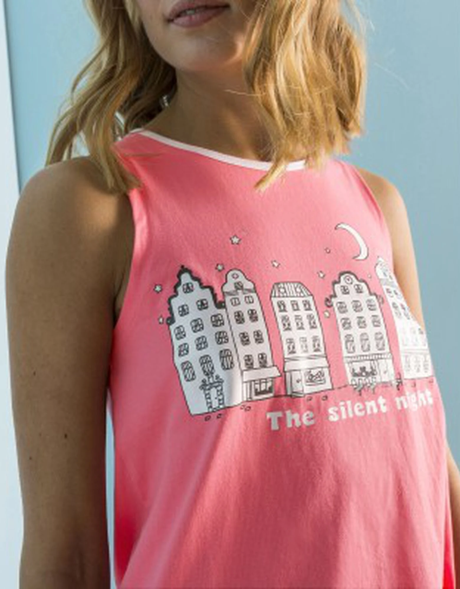 Pyjama short fantaisie ville étoilée Blancheporte Pyjama Short Fantaisie Ville étoilée -Blancheport en ligne 703082 00 4