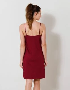 Blancheporte Nuisette Coton Fines Bretelles Motif «oiseaux» -Blancheport en ligne 703123 C01 zoomx vue3