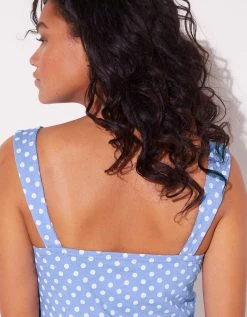 Blancheporte Nuisette Imprimée Pois 4 Blancheporte Nuisette Imprimée Pois -Blancheport en ligne 703135 C01 zoomx vue5