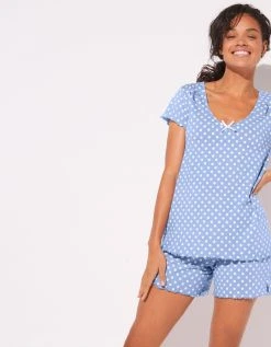 Blancheporte Pyjashort Imprimé Pois