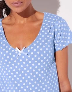 Blancheporte Pyjashort Imprimé Pois -Blancheport en ligne 703136 C01 zoomx vue3