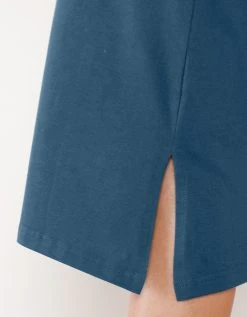 Blancheporte Chemise De Nuit Version Longue – Imprimé Night Sky -Blancheport en ligne 703143 C01 zoomx vue6