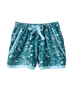 Blancheporte Short De Pyjama – Fleuri émeraude 4 Blancheporte Short De Pyjama – Fleuri émeraude -Blancheport en ligne 703152 C01 zoomx vue5