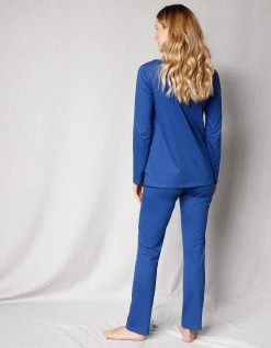 Blancheporte Pyjama Manches Longues Motif "rosaces" 2 Blancheporte Pyjama Manches Longues Motif "rosaces" -Blancheport en ligne 703207 C01 zoomx vue3