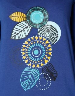 Blancheporte Pyjama Manches Longues Motif "rosaces" 6 Blancheporte Pyjama Manches Longues Motif "rosaces" -Blancheport en ligne 703207 C01 zoomx vue7