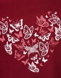 Blancheporte Chemise De Nuit Courtes Manches Courtes Motif «papillons» -Blancheport en ligne 703280 C01 zoomx vue6