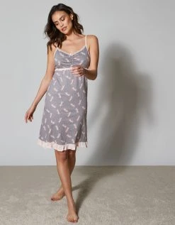 Blancheporte Nuisette Imprimée Coton -Blancheport en ligne 703316 C01 zoomx vue3