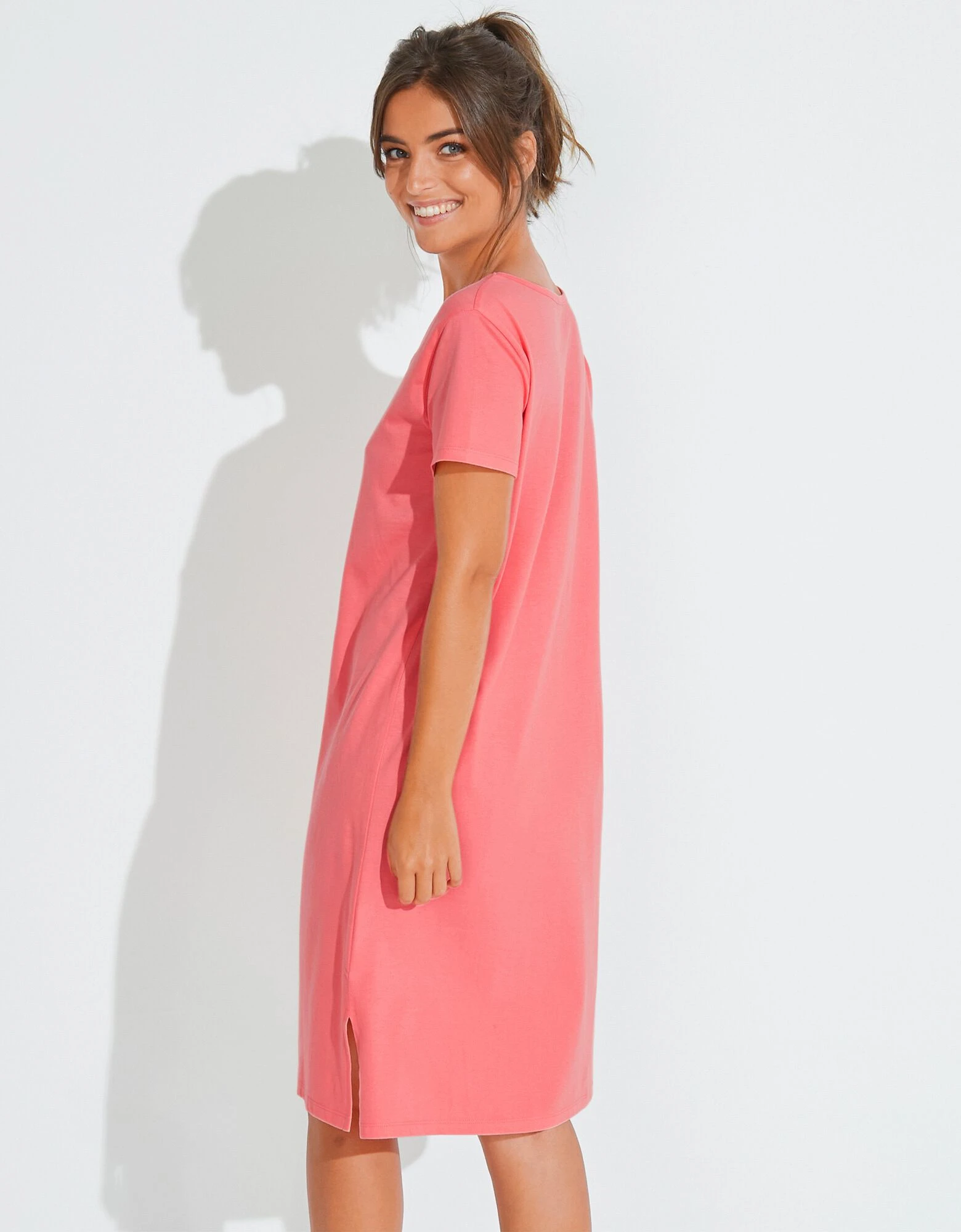 Chemise de nuit courte imprimé fleurs Blancheporte Chemise De Nuit Courte Imprimé Fleurs -Blancheport en ligne