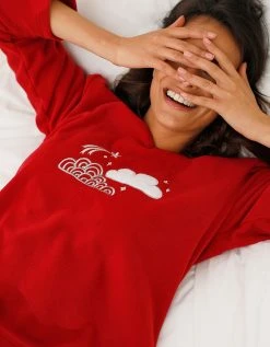 Blancheporte Pyjama Complet Nuages, Polaire Et Manches Longues -Blancheport en ligne 703473 C01 zoomx vue5