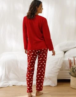 Blancheporte Pyjama Complet Nuages, Polaire Et Manches Longues -Blancheport en ligne 703473 C01 zoomx vue7