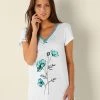 Blancheporte T-shirt Pyjama Jersey Manches Courtes