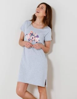 Blancheporte Chemise De Nuit Courte Imprimé "Rêveuse"