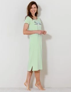 Blancheporte Chemise De Nuit Longue Imprimé "Libellule"