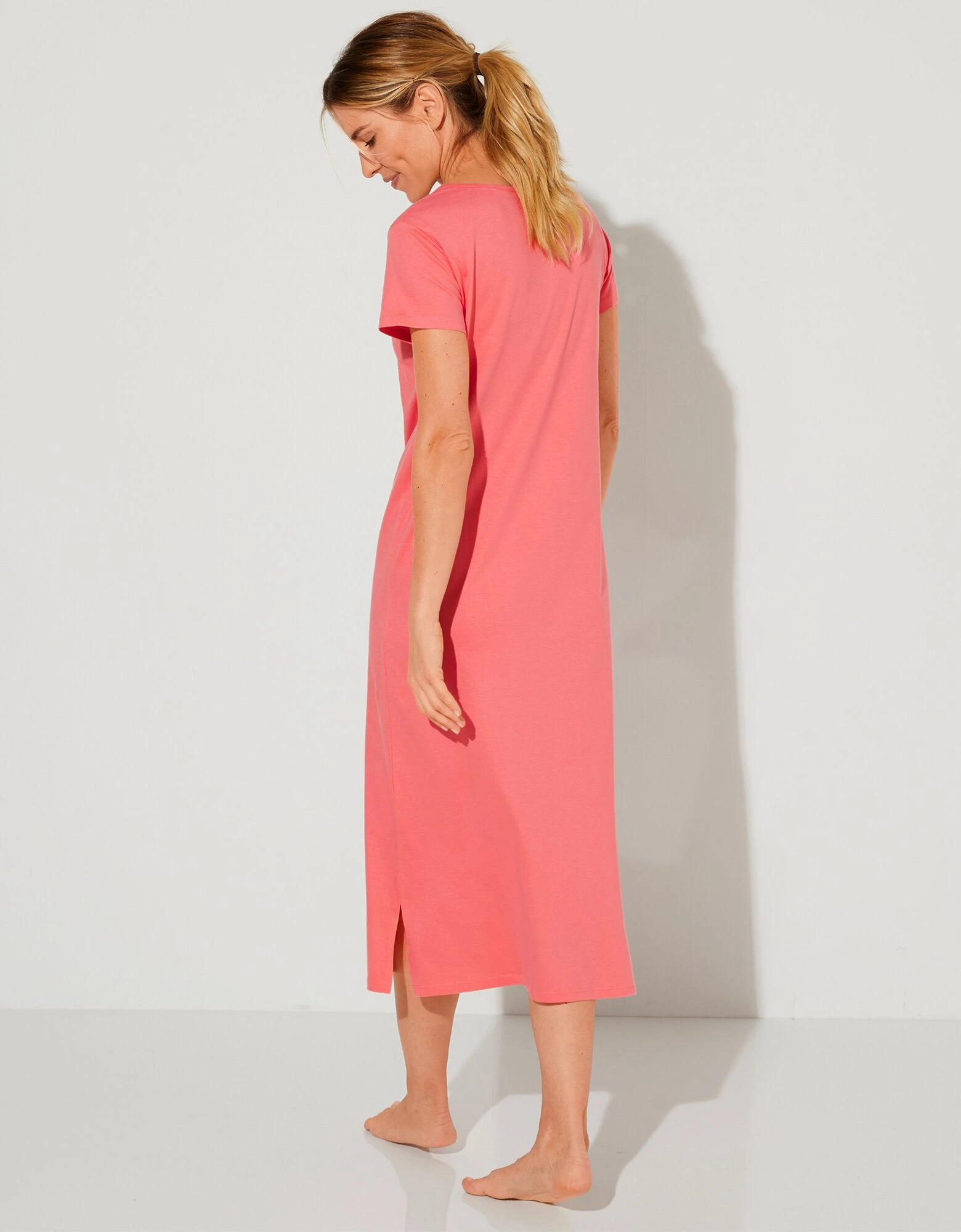 Chemise de nuit longue imprimé "bouquet" Blancheporte Chemise De Nuit Longue Imprimé "bouquet" -Blancheport en ligne